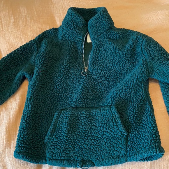 Fluffy green sherpa - Picture 1 of 1